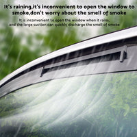 Car Exhaust Window Fan Cooler Air Vent Suitable For Vehicle Cooling with 3 Adjustable Heads