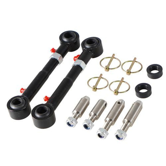 Front Sway Bar Links Disconnect Suitable for Jeep Wrangler 2.5-6 Inch Lift