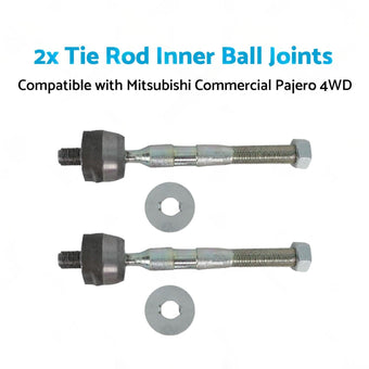compare product 2x Tie Rod Inner Ball Joint Suitable for Mitsubishi Commercial Pajero 4WD 00-10
