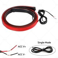 {{ 1M Red LED Car High Mount Third Brake Stop Rear Tail Light Bar Strip Universal }} - Buy Car Parts Online at {{ Kaka Auto Parts }}.