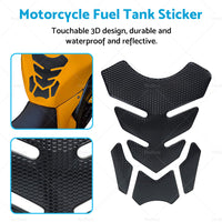 {{ Wide Pure Black Motorcycle Gas Tank Pad Protector Sticker Decal For Motorbike }} - Buy Car Parts Online at {{ Kaka Auto Parts }}.
