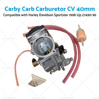{{ Carby Carb Carburetor CV 40mm Fit For Harley Davidson Sportster 1998-Up 27490-96 }} - Buy Car Parts Online at {{ Kaka Auto Parts }}.