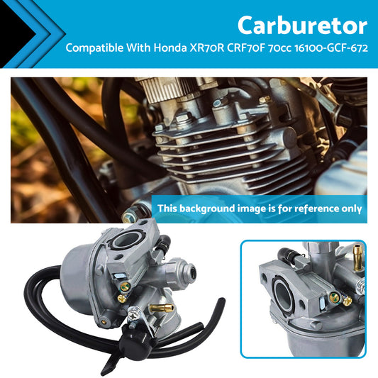 {{ Carburetor Carb Suitable For Honda XR70R CRF70F 70cc 1997-2004 16100-GCF-672 }} - Buy Car Parts Online at {{ Kaka Auto Parts }}.