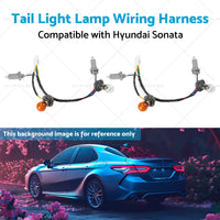 Tail Light Lamp Wiring Harness Suitable for 92450-3Q000 11-14 Hyundai Sonata