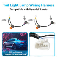 Tail Light Lamp Wiring Harness Suitable for 92450-3Q000 11-14 Hyundai Sonata