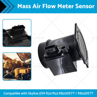 {{ 5Pin Mass Air Flow Meter Suitablefor R32 R33 S1 Skyline RB20DET RB25DET Series 1 }} - Buy Car Parts Online at {{ Kaka Auto Parts }}.