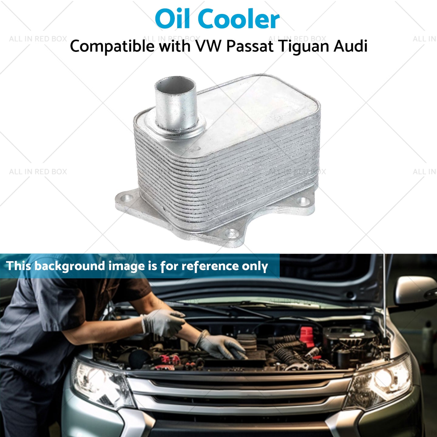 {{ Oil Cooler Suitable for VW Passat Tiguan Audi A4 A5 A6 TT Skoda Octavia Superb }} - Buy Car Parts Online at {{ Kaka Auto Parts }}.