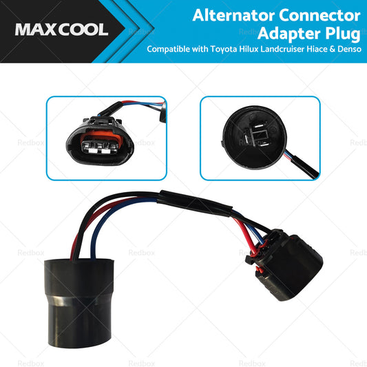 {{ Alternator Connector Adapter Plug Suitable for Toyota Hilux Landcruiser Hiace }} - Buy Car Parts Online at {{ Kaka Auto Parts }}.