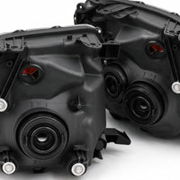 Head Light Assembly Black LHD LED Globes Suitable for Ford Ranger PX 2011-2022 - XQ1