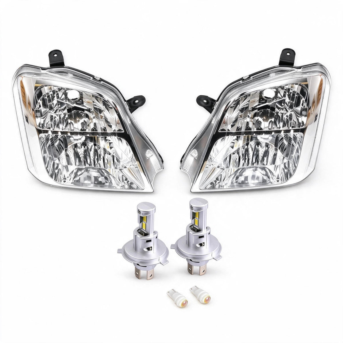 Head Light AM With Park Light Hole LED Globes Set Suitable for Holden Rodeo RA - ZT2