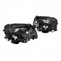 Head Light Big and Bar Lamp AM Set of 4 Suitable for Mitsubishi Triton 2006-2015 - BD1