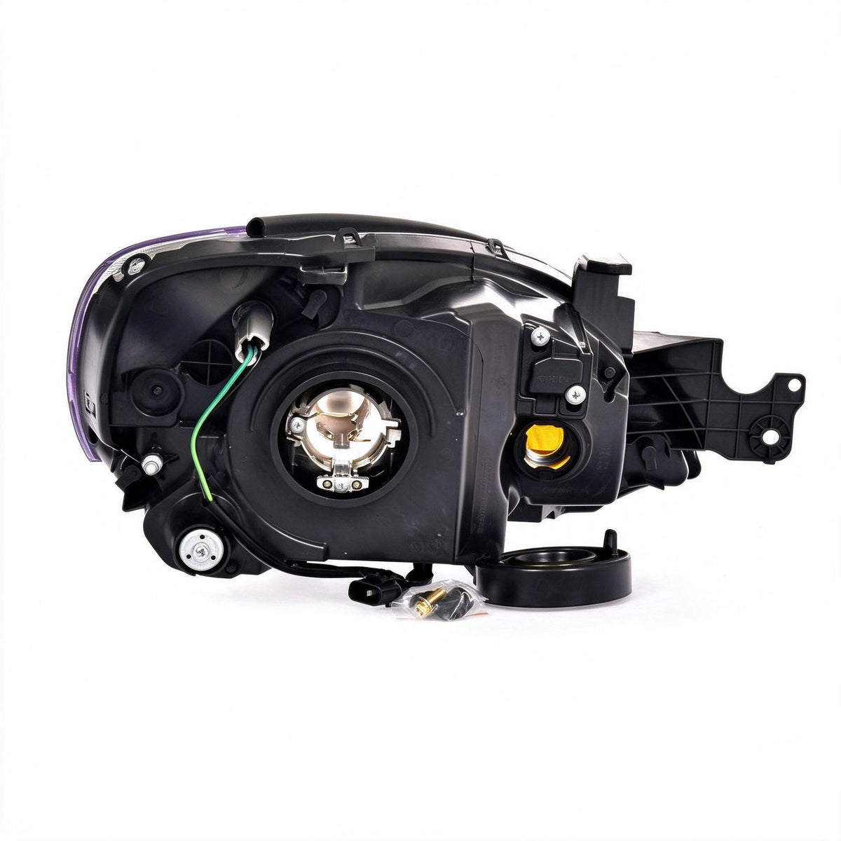 Head Light Assembly Black Housing Suitable for Mitsubishi Lancer CH 2003-2007 - BD2