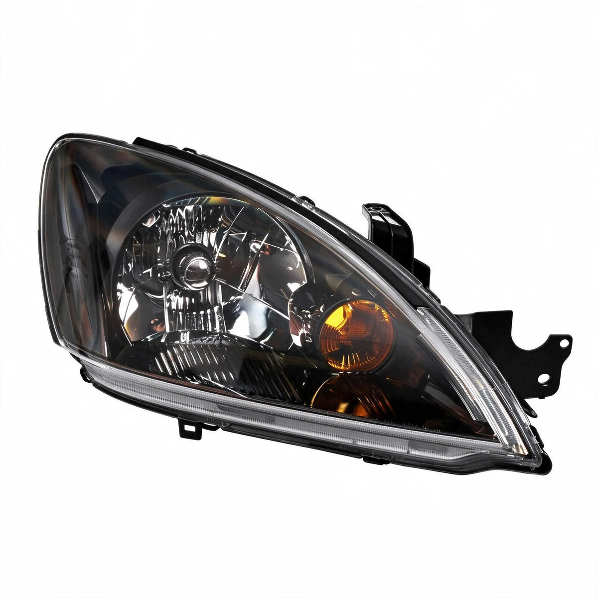 Headlight Assembly Black Housing Set LH RH Suitable for Mitsubishi Lancer CH - BD2
