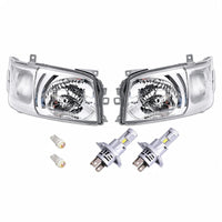 Headlight Assembly Set with LED Globes Suitable for Toyota Hiace 2005-2019 - BD1