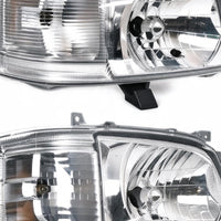 Headlight Assembly Set with LED Globes Suitable for Toyota Hiace 2005-2019 - XQ1