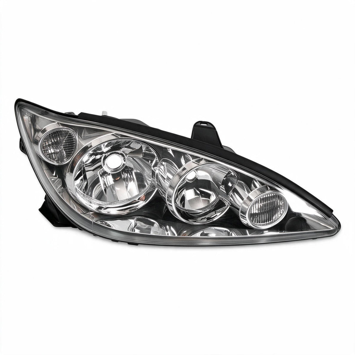 Head Light Assembly Chrome with LED Globes Suitable for Toyota Camry 2004-2017 - BD2