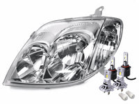 Head Light Assembly Set with LED Globes Suitable for Toyota Corolla Sedan Wagon - BD2