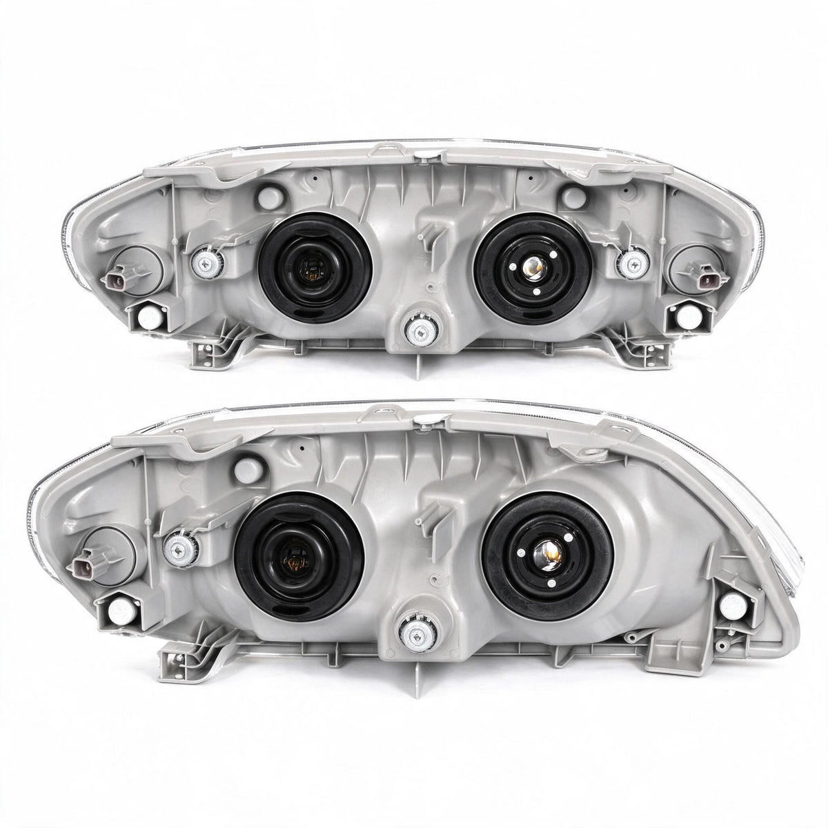 Head Light Assembly Set with LED Globes Suitable for Toyota Corolla Sedan Wagon - ZT2