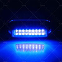 {{ 2x Blue 27LED Underwater Boat Marine Transom Light 316 Stainless Steel Pontoon }} - Buy Car Parts Online at {{ Kaka Auto Parts }}.