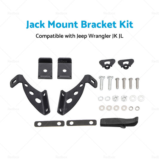 Jack Mount Bracket Hood  and  Rear Door Hinge Suitable for Jeep Wrangler JK JL 07-18