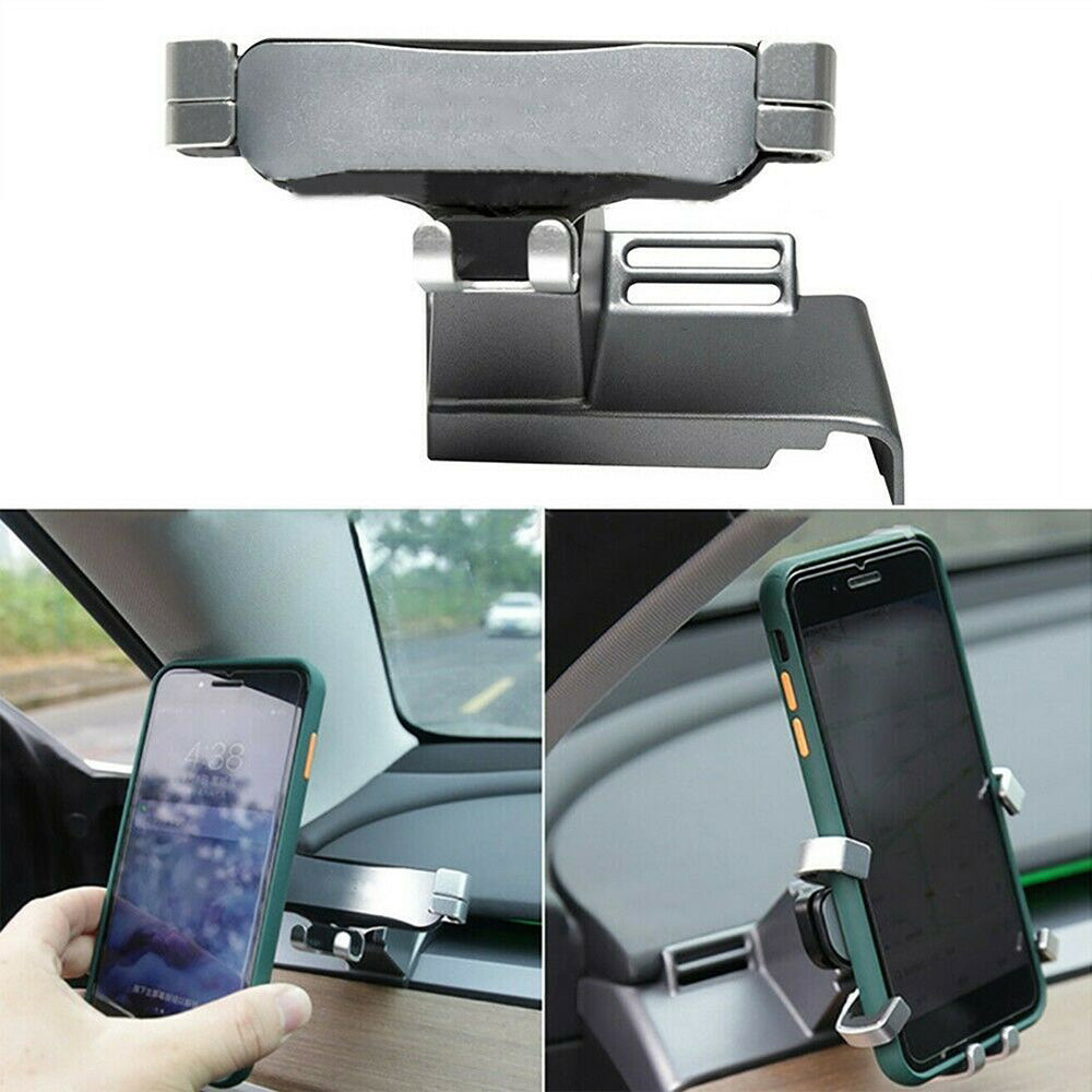 360?? Rotating GPS Navigation & Cell Phone Holder Stand Suitable For Tesla Model 3 & Y