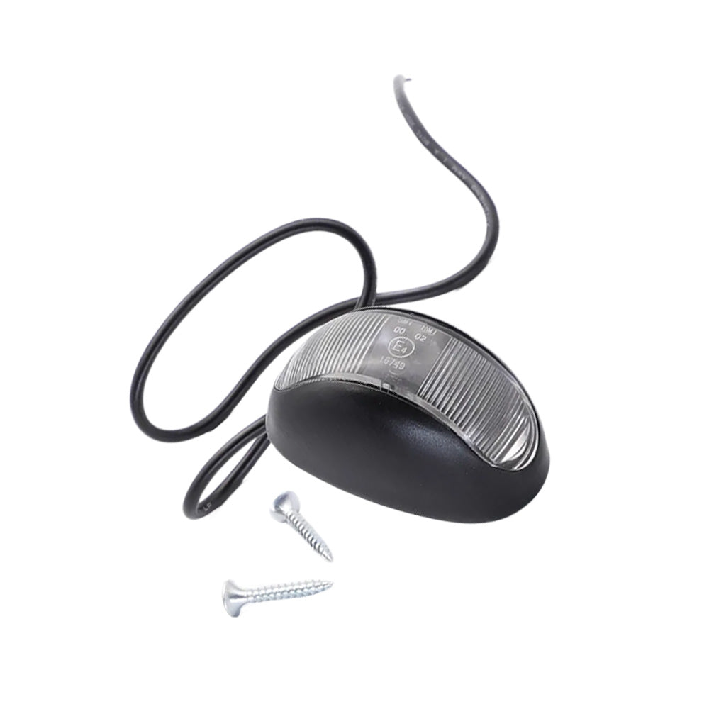 10x 2-LED Clearance Side Marker Lights Suitable For Trailer Truck 12V 24V Red & Amber