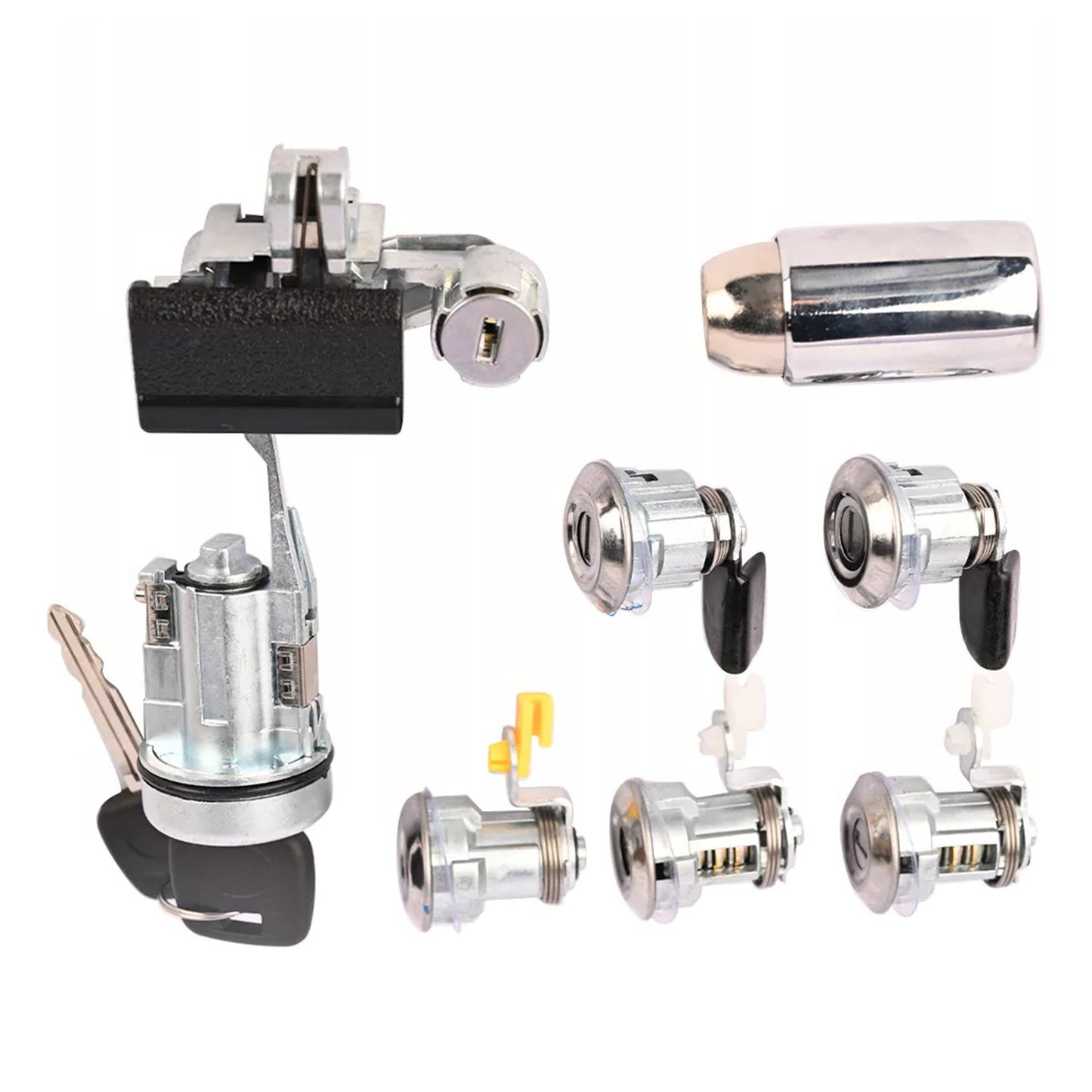 Cylinder Lock Ignition, Door, Fuel, Wheel & Glove Box Suitable For Toyota Land Cruiser HDJ78