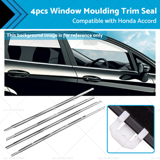 {{ 4x Window Glass Seal Weatherstrip Weather Strip Suitable For Honda Accord 08-13 }} - Buy Car Parts Online at {{ Kaka Auto Parts }}.