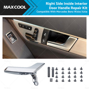 compare product Right Inside Interior Door Handle Repair Kit Suitable For Mercedes W204 X204