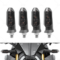 {{ 4 x Motorcycle Indicators Bike LED Turn Signal Light Blinkers Amber Universal AU }} - Buy Car Parts Online at {{ Kaka Auto Parts }}.