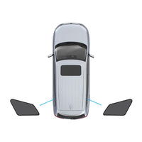 {{ 2x Triangular Window Magnetic Mesh Sunshades Suitable for Kia Sportage 2021-2024 }} - Buy Car Parts Online at {{ Kaka Auto Parts }}.
