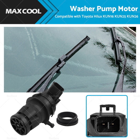{{ Wiper Windscreen Washer Pump Motor Suitable for Toyota Hilux KUN16 KUN25 KUN26 }} - Buy Car Parts Online at {{ Kaka Auto Parts }}.