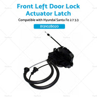 {{ Front Left Door Lock Actuator Latch Fits For Hyundai Santa Fe 2.7 3.3 05-12 }} - Buy Car Parts Online at {{ Kaka Auto Parts }}.
