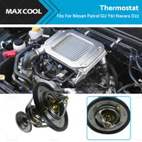 {{ Thermostat For Nissan Patrol GU Y61 Navara D22 ZD30DDTI 21200-2W20A 2001-2008 }} - Buy Car Parts Online at {{ Kaka Auto Parts }}.