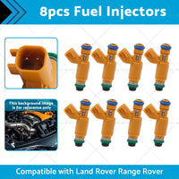 {{ 195500-4260 8pcs Fuel Injectors Suitable for Land Rover Range Rover 4. 4L 05-09 }} - Buy Car Parts Online at {{ Kaka Auto Parts }}.