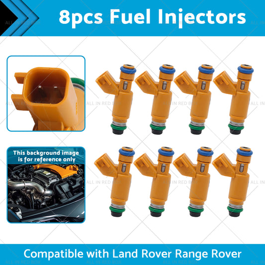 195500-4260 8pcs Fuel Injectors Suitable for Land Rover Range Rover 4. 4L 05-09