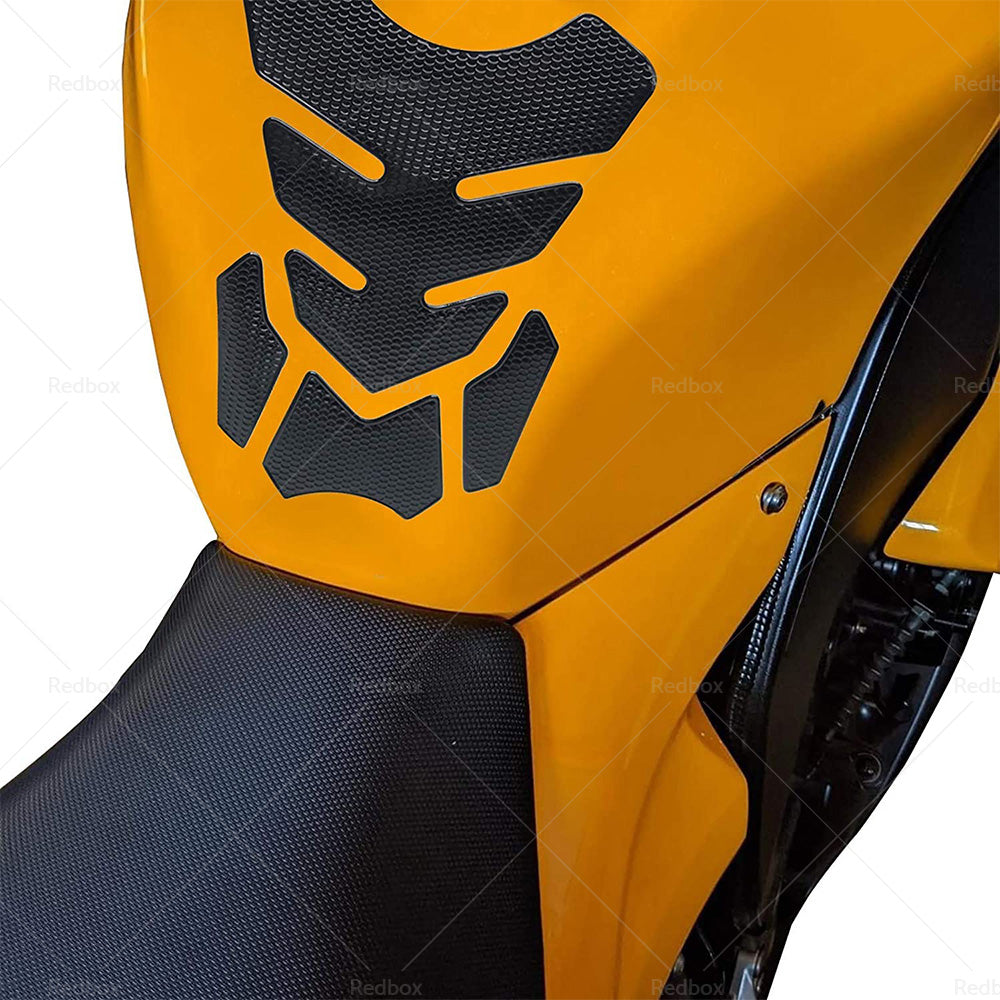 {{ Wide Pure Black Motorcycle Gas Tank Pad Protector Sticker Decal For Motorbike }} - Buy Car Parts Online at {{ Kaka Auto Parts }}.