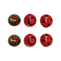 6 Pcs Cupboard Door Knobs Handles Drawer Pull Vintage Ceramic Knob Shabby Chic