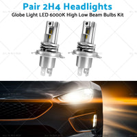 {{ 2x H4 Headlights Replacement Globe Light LED 6000K High Low Beam Bulbs Kit }} - Buy Car Parts Online at {{ Kaka Auto Parts }}.