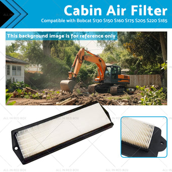 compare product Cabin Air Filter Suitable for Bobcat 6678207 S220 S185 S130 S150 S160 S175 S205