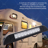 {{ 256mm 12V 9 LED Awning Light Touch Switch Strip Bar Caravan Camper Boat Marine }} - Buy Car Parts Online at {{ Kaka Auto Parts }}.