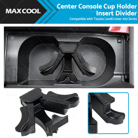 {{ Center Console Cup Holder Divider Suitable For Toyota LandCruiser 100 Series }} - Buy Car Parts Online at {{ Kaka Auto Parts }}.
