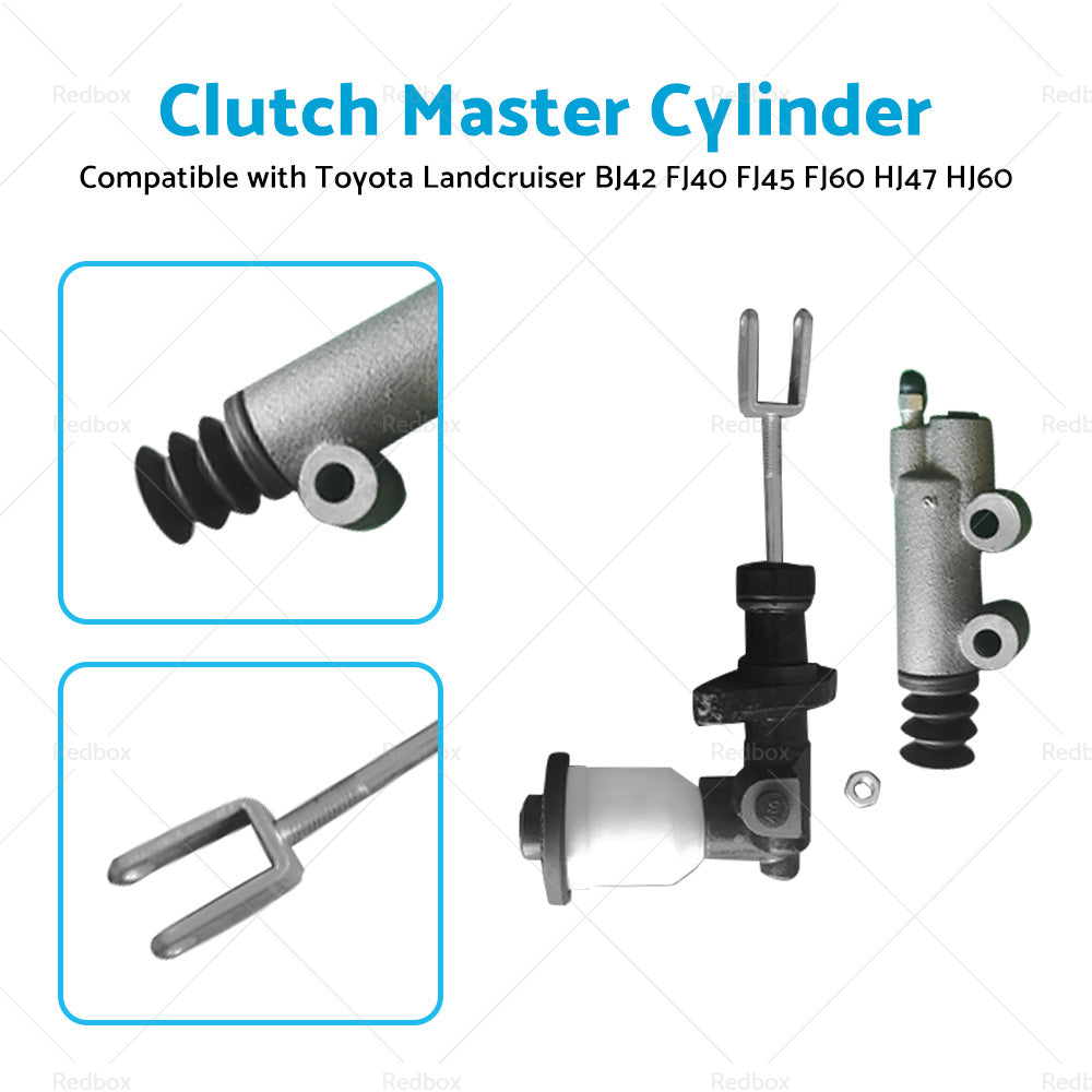 {{ Clutch Master Cylinder Suitable For Toyota LandCruiser FJ40 FJ45 FJ60 HJ47 HJ60 }} - Buy Car Parts Online at {{ Kaka Auto Parts }}.