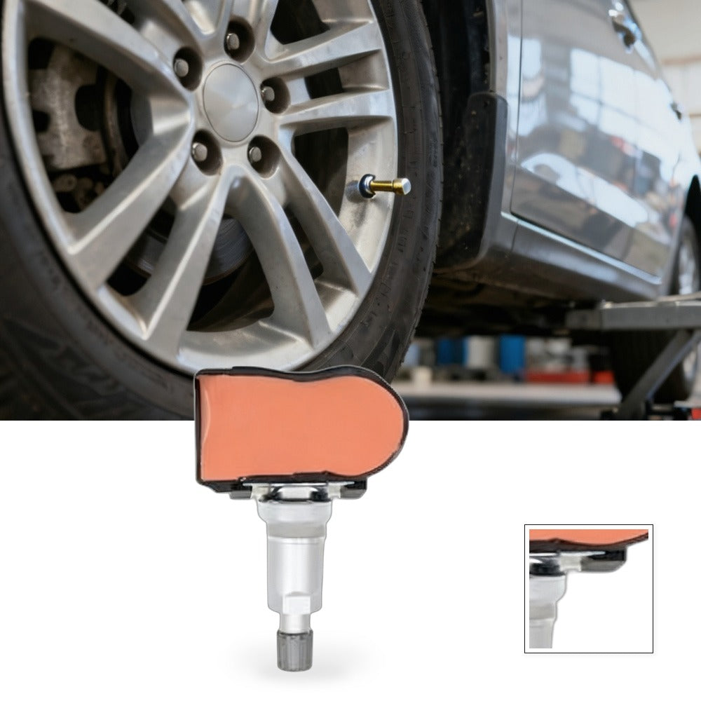 Tyre Pressure Sensors TPMS Sensors Metal Valve Silver for Hyundai Santa Fe CM So