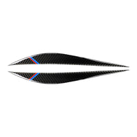 Carbon Fiber Eyelids Eyebrow Headlight Retrofit Accessories Suitable for BMW F30 3 Series