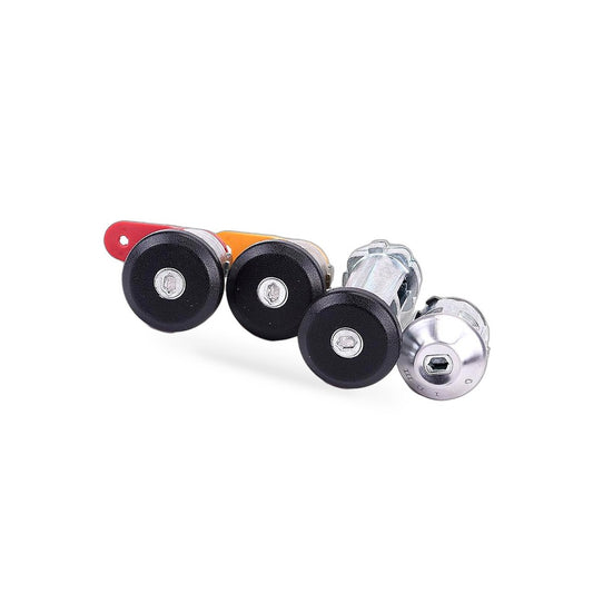 4 Piece Door Lock Cylinder Set Suitable for Ford Fiesta Fusion KA Courier
