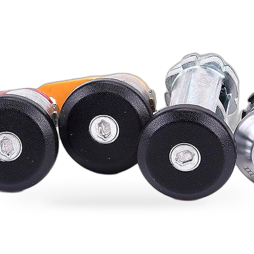 4 Piece Door Lock Cylinder Set Suitable for Ford Fiesta Fusion KA Courier - XQ1
