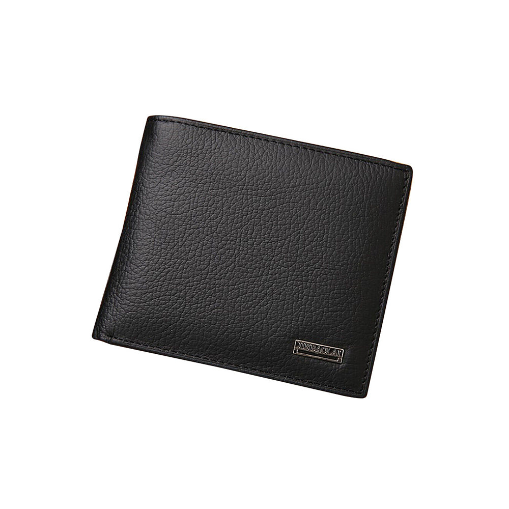 Men’s Leather Wallet Cowhide Coin Purse With Multiple Card Slots Suitable For Everyday Use