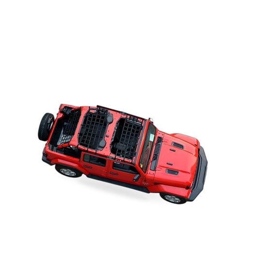 Roof Cargo Net Suitable for Jeep Wrangler TJ JK 1997-2018
