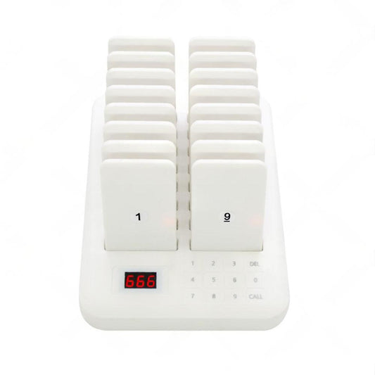 16-Channel Wireless Restaurant Pager System Suitable For Guest Calling & Queuing ¡§C AU